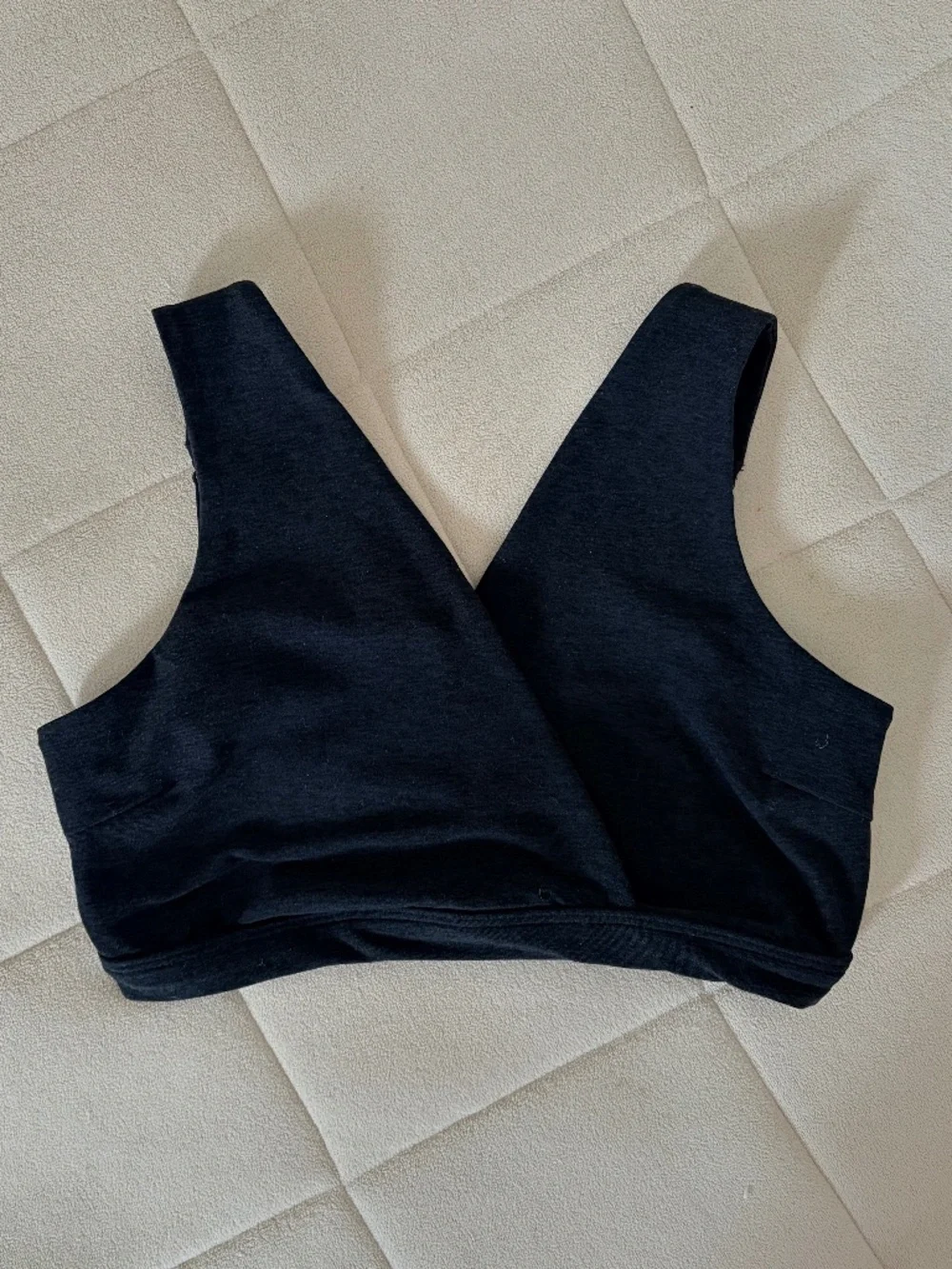Spacedye Criss Crossover Maternity Nursing Bra - Darkest Night / S